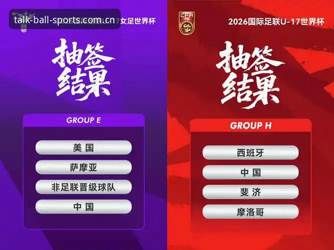 U17世界杯抽签深度评测：从谈球吧官网看中国男女足的分组与前景